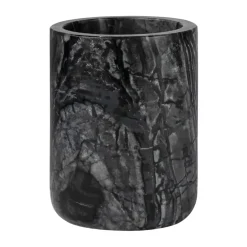 Mette Ditmer Hammasharjatelineet^Marble hammasharjateline 10 cm, Musta-harmaa