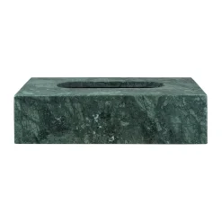 Mette Ditmer Säilytyskorit^Marble nenäliinalaatikko 14x25,5 cm, Tummametsä