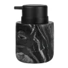 Mette Ditmer Saippua-Annostelijat & Saippuakupit^Marble saippuapumppu 12,5 cm, Musta-harmaa