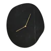 Ferm Living Seinäkellot^Melt seinäkello 28 x 33 cm, Black marble