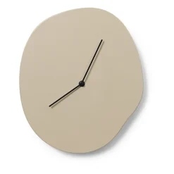 Ferm Living Seinäkellot^Melt seinäkello 28 x 33 cm, Cashmere