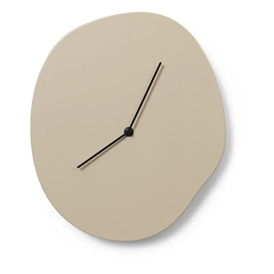 Ferm Living Seinäkellot^Melt seinäkello 28 x 33 cm, Cashmere