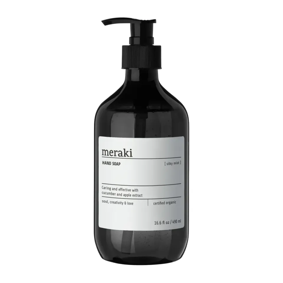 Meraki Saippuat & Käsivoiteet^käsisaippua, 490 ml, Silkkinen utu