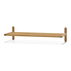 Stolab Hattuhyllyt^Miss Holly hattu-/kenkähylly 73 cm, Luonnollinen öljy