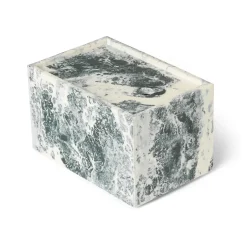 Ferm Living Laatikot & Rasiat^Mist säilytyslaatikko 10x15 cm, Emerald-off white