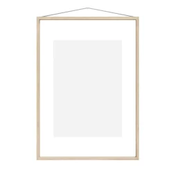 MOEBE Taulunkehykset & Julisteripustimet^saarnikehys A2 44,8 x 61,5 cm, Transparent, Wood, Black