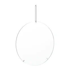 MOEBE Seinäpeilit^seinäpeili Ø50 cm, Ruostumaton teräs