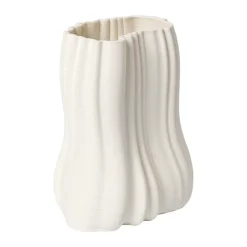 Ferm Living Maljakot^Moire maljakko 20 cm, Off-white