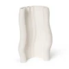 Ferm Living Maljakot^Moire maljakko 19 x 30 cm, Off-white