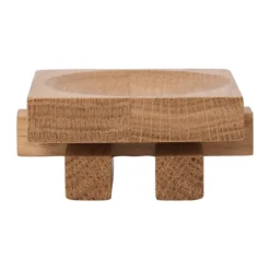 Ferm Living Kodinsisustusta Ja Yksityiskohtia|Koristetarjottimet^Moku tarjotin, Käsittelemätön tammi, 7×8 cm