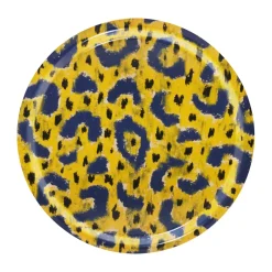 Hem Kodinsisustusta Ja Yksityiskohtia|Koristetarjottimet^Monster tarjotin Medium Ø49 cm, Ochre yellow-grey-black