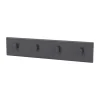 Montana Vaatelineet & Henkarit^Coat Racks vaaterekki 4 koukkua, Coal