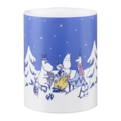 Muurla Led-Kynttilät^Moomin LED-pöytäkynttilä 12,5 cm, Tähtiyö