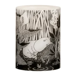 Muurla Led-Kynttilät^Moomin LED-pöytäkynttilä 10 cm, The pond