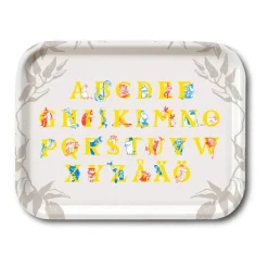 Opto Design Kodinsisustusta Ja Yksityiskohtia|Koristetarjottimet^Muumi ABC -tarjotin, 20x27 cm