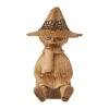 Dsignhouse x Moomin Puuhahmot^Muumi puukoriste Nuuskamuikkunen 9 cm, TAMMI (FSC)