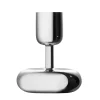 Iittala Kynttilänjalat & Kyntteliköt^Nappula kynttilänjalka teräs, pieni 107 mm