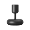 Iittala Kynttilänjalat & Kyntteliköt^Nappula kynttilänjalka tummanharmaa, Pieni 107 mm