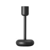 Iittala Kynttilänjalat & Kyntteliköt^Nappula kynttilänjalka tummanharmaa, Suuri 183 mm