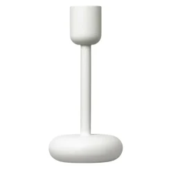 Iittala Kynttilänjalat & Kyntteliköt^Nappula kynttilänjalka valkoinen, iso 183 mm