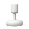 Iittala Kynttilänjalat & Kyntteliköt^Nappula kynttilänjalka valkoinen, pieni 107 mm