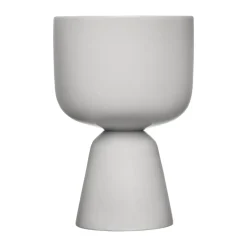 Iittala Ruukut^Nappula ruukku Ø15,5 cm k23 cm, Vaaleanharmaa