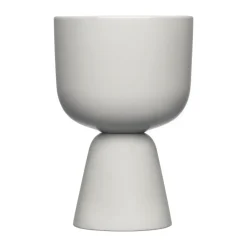 Iittala Ruukut^Nappula ruukku Ø12,5 cm k19 cm, Vaaleanharmaa