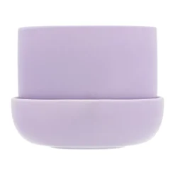 Iittala Ruukut^Nappula ruukku aluslautasella Ø17 cm k13 cm, Vaalea lila