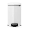 Brabantia Poljinämpärit^New Icon poljinroskis 12 litraa, white (valkoinen)