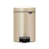 Brabantia Poljinämpärit^New Icon poljinroskis 3 litraa, Metallic Gold