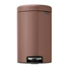 Brabantia Poljinämpärit^New Icon poljinroskis 12 litraa, Satin Taupe