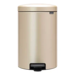 Brabantia Poljinämpärit^New Icon poljinroskis 20 litraa, Metallic Gold