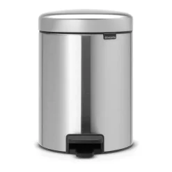Brabantia Poljinämpärit^New Icon poljinroskis 5 litraa, Matt steel fingerprint proof