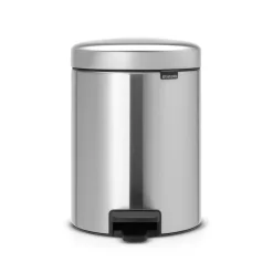 Brabantia Poljinämpärit^New Icon poljinroskis 5 litraa, matt steel (matta teräs)