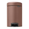 Brabantia Poljinämpärit^New Icon poljinroskis 3 litraa, Satin Taupe