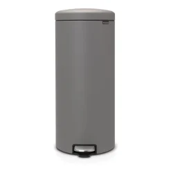 Brabantia Poljinämpärit^New Icon poljinroskis 30 litraa, Mineral concrete grey