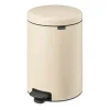 Brabantia Poljinämpärit^New Icon poljinroskis 20 litraa, Soft beige