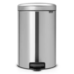 Brabantia Poljinämpärit^New Icon poljinroskis 20 litraa, matt steel (matta teräs)