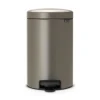 Brabantia Poljinämpärit^New Icon poljinroskis 12 litraa, platinum