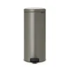 Brabantia Poljinämpärit^New Icon poljinroskis 30 litraa, platinum