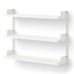 New Works Hyllyt & Hyllyjärjestelmät^Tea Shelf seinään kiinnitettävä hylly 46 x 62,5 cm, Valkoinen