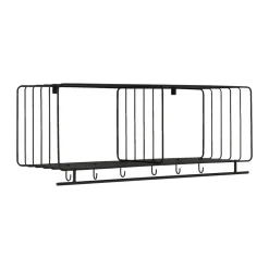 Scandi Living Hattuhyllyt^Nod hattuhylly 90 cm, Black