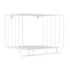 Scandi Living Hattuhyllyt^Nod hattuhylly 45 cm, White