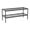 Scandi Living Kenkähyllyt^Nod kenkähylly 80x30x37 cm, Black