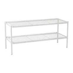 Scandi Living Kenkähyllyt^Nod kenkähylly 80x30x37 cm, White