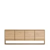 Ethnicraft Senkit & Sivupöydät^Nordic sideboard, Vahaöljytty tammi 4 ovea