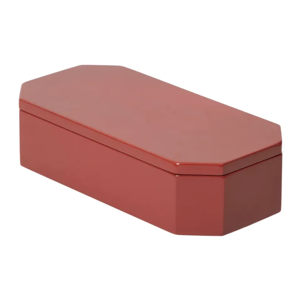 Ferm Living Laatikot & Rasiat^Nova säilytyslaatikko 10x20 cm, Picante Red