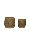 Hübsch Säilytyskorit^Ochre korit 2 kpl, Luonto