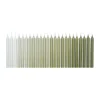 Ferm Living Kynttilät^Ombre antiikkikynttilä 24 kpl, Khaki