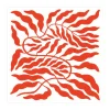 Fine Little Day Julisteet|Lastenhuoneen Sisustus^Orange red leaf, 50x50 cm